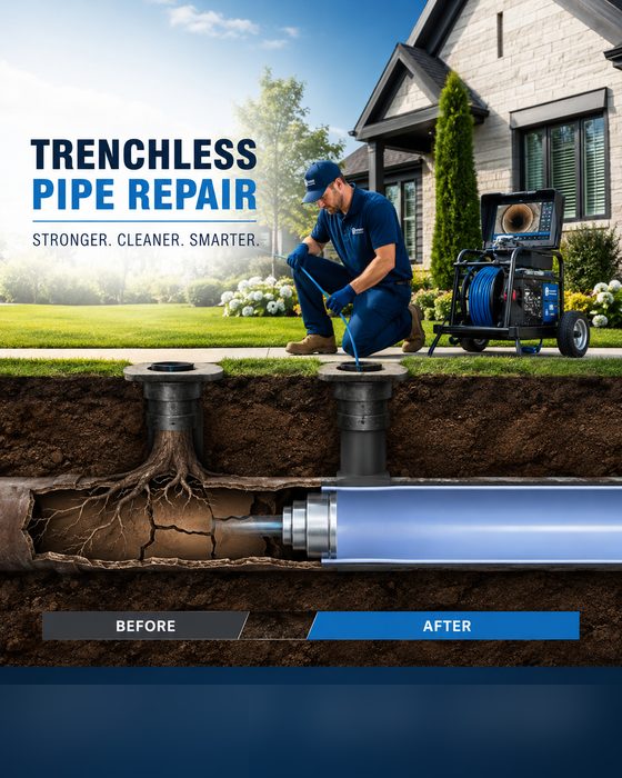 Trenchless pipe repair specialist in Flower Mound TX